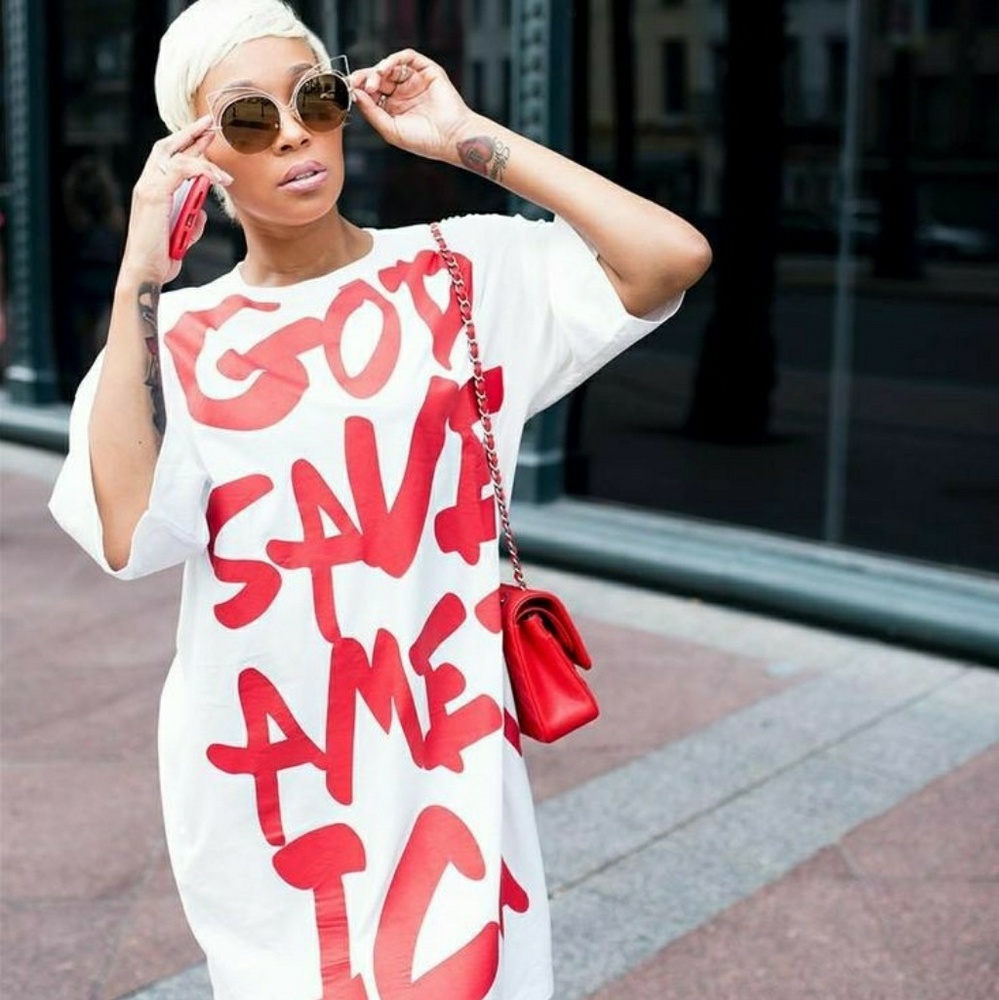 'God Save America' Dress